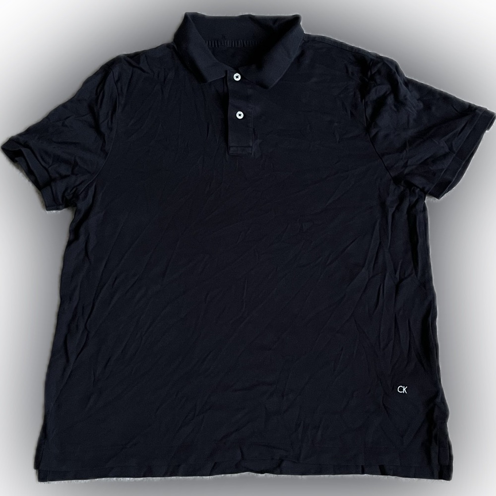 Calvin Klein Black Polo Shirt